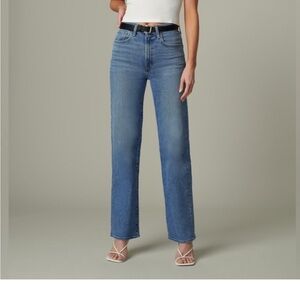 Joe’s jeans high rise straight faded wash